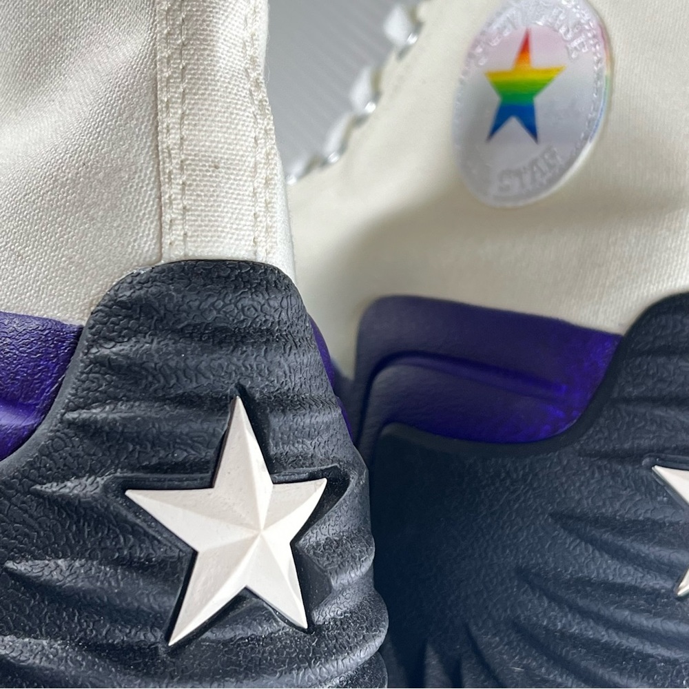 Converse Multicolor High-Top Sneakers - Picture 10 of 11